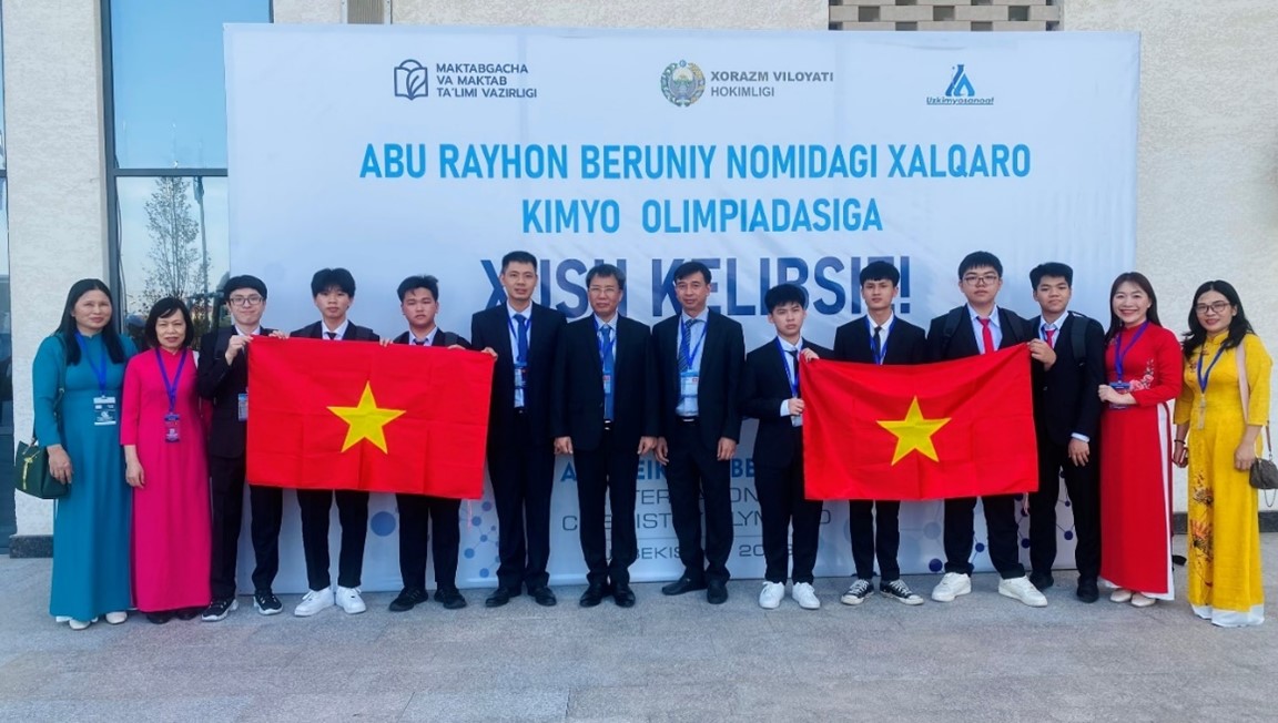 Vietnam Shines at Abu Reikhan Beruniy International Chemistry Olympiad with Impressive Medal Haul